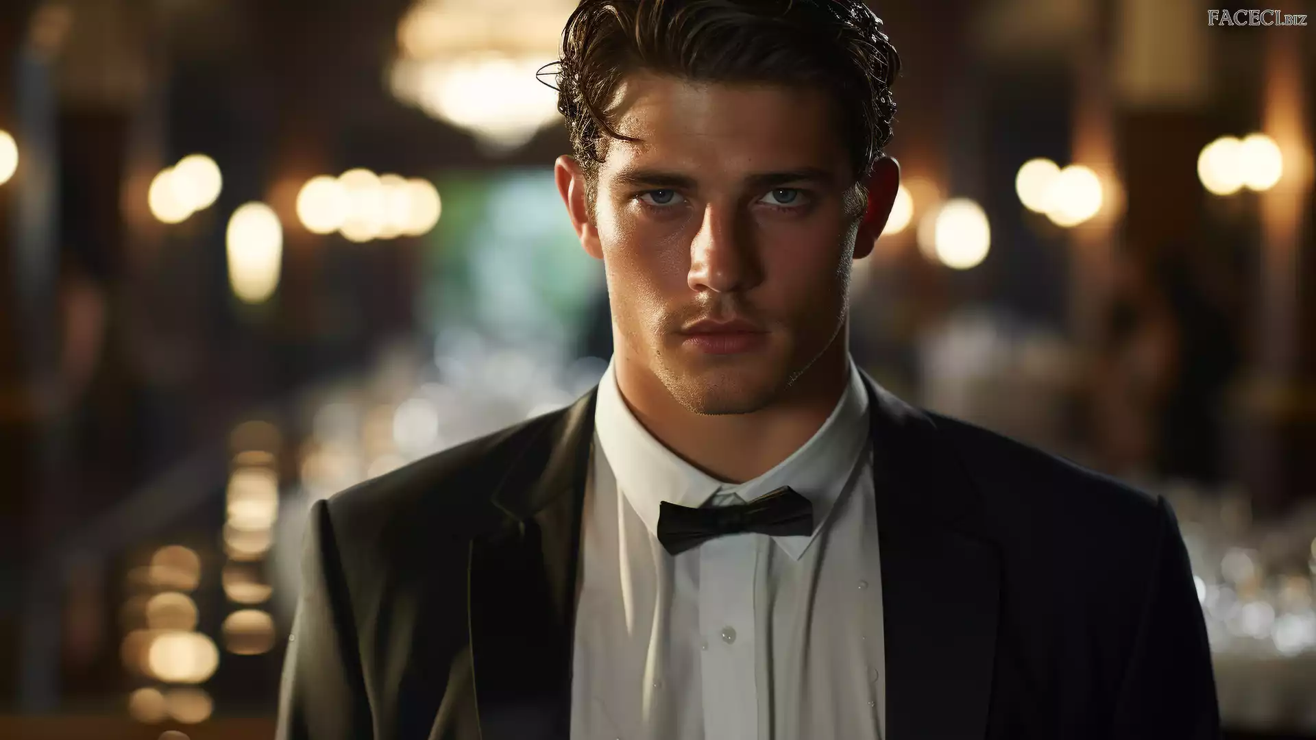 Garnitur, Mężczyzna, Spojrzenie